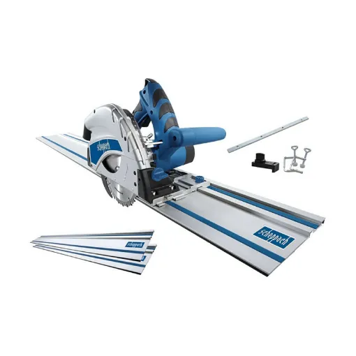 Picture of Pack SCHEPPACH Plunge Saw - 160mm - 1200W - PL55 - 3 Guide Rails - 1 Clamp