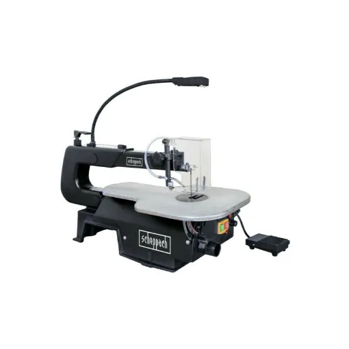 Picture of Pedal scroll saw SCHEPPACH - 125 W - 400 mm - DECO-XL - Black Edition