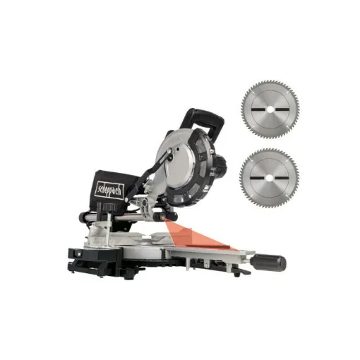 Picture of Radial mitre saw SCHEPPACH - 2000W - 2 blades - 216 mm - HM216 - Black edition