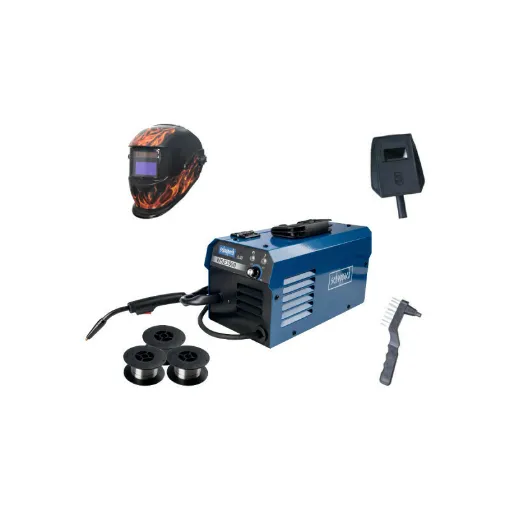 Picture of Pack SCHEPPACH Welding machine - WSE3500 - Welding helmet - AWH500FL