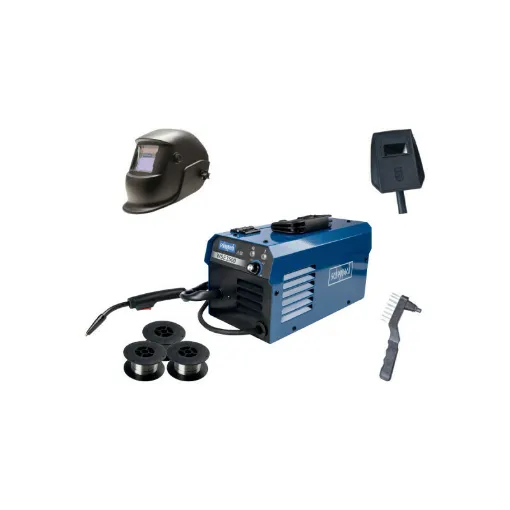 Picture of Pack SCHEPPACH Welding machine - WSE3500 - Welding helmet - AWH380