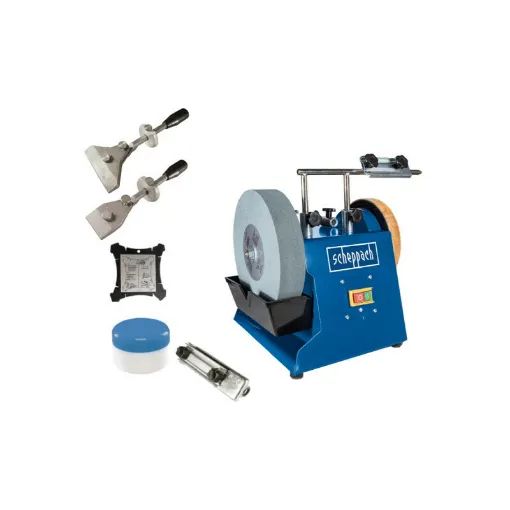 Picture of Pack SCHEPPACH Water Sharpener 250mm - 200W - TIGER2500 - 2 Devices 60-120