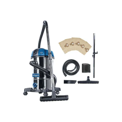 Picture of Pack SCHEPPACH Wet/dry vacuum cleaner - 1300W - 30L - NTS30Premium - 5 paper dust bags - 30 L