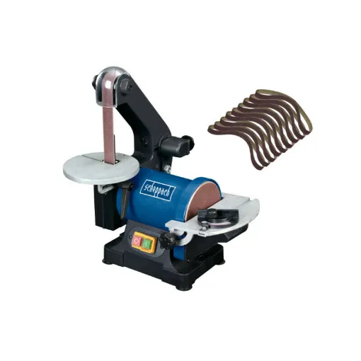 Picture of Pack SCHEPPACH belt and disc sander - 250 W - BTS700 - 9 sanding belts