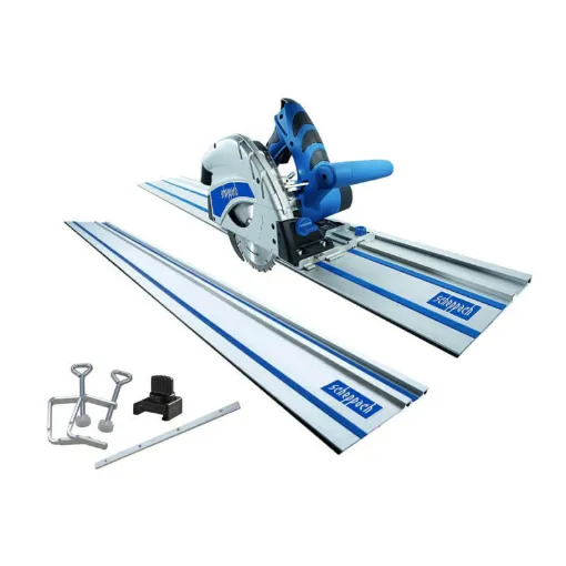 Picture of Pack SCHEPPACH Plunge Saw - 160mm - 1200W - PL55 - 2 Guide Rails - 2 Clamps