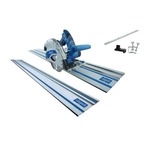 Picture of Pack SCHEPPACH Plunge Saw - 1200W - 160mm - PL55 - 2 Guide Rails - 2 Clamps