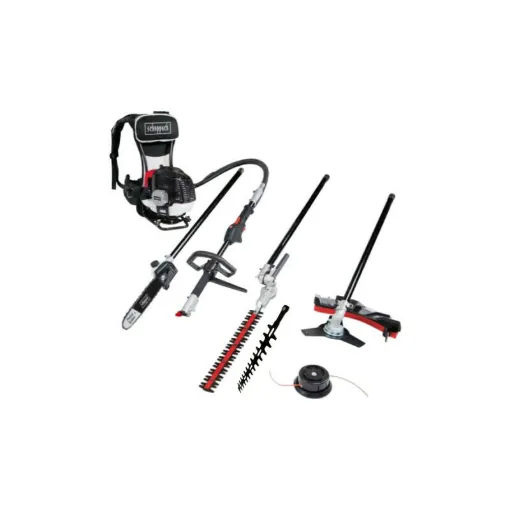 Picture of Pack SCHEPPACH Multifunction tool 4in1 52cc backpack - MFH5300-4BP- Hedge trimmer blade