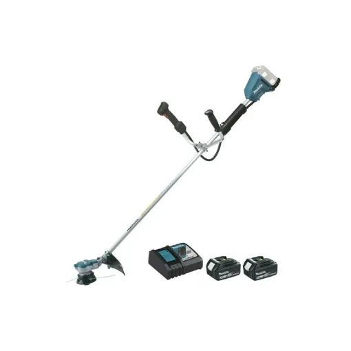 Picture of Brushless grass cutter MAKITA 36V - 2 batteries 18V 3.0Ah - 1 fast charger DC18RC DUR365URF2