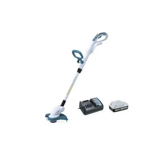 Picture of MAKITA 18V grass cutter - 1 18V battery 1.5Ah - 1 DC18WA UR180DW charger