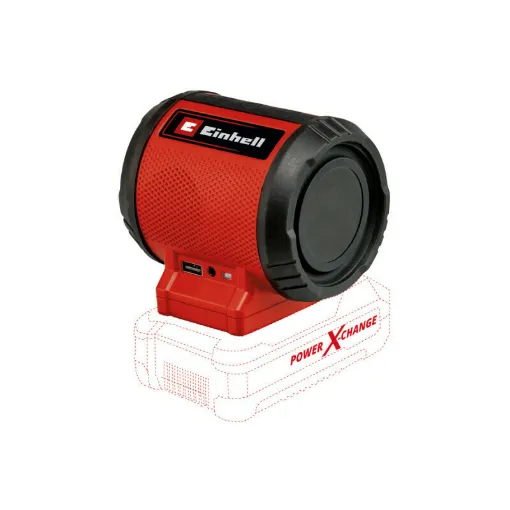 Picture of EINHELL 18V Power X-Change cordless speaker - Without battery or charger - TC-SR 18 Li BT - Solo