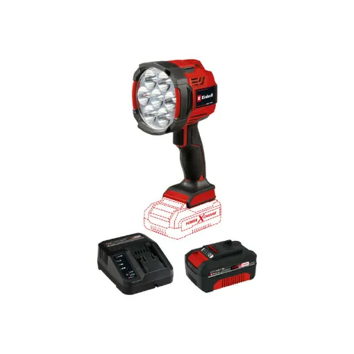 Picture of EINHELL 18V Power X-Change LED Lamp Pack - TE-CL 18/2500 LiAC-solo - Starter Kit Power 4.0Ah