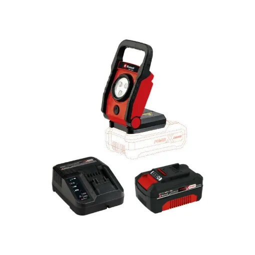 Picture of EINHELL 18V Power X-Change LED Lamp Pack - TE-CL 18 Li Solo - Starter Kit Power 4.0Ah