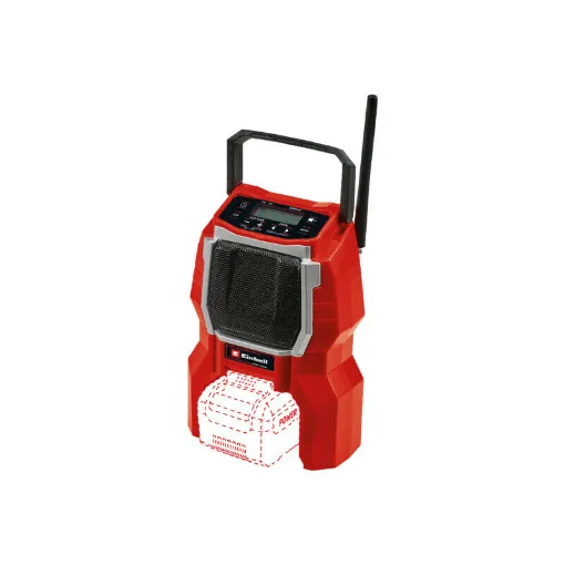 Picture of Cordless radio EINHELL 18V Power X-Change - Without battery or charger - TC-RA 18 Li BT - Solo