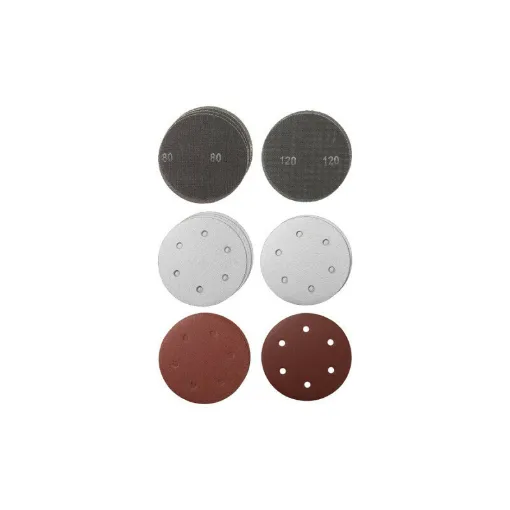 Picture of Set of 15 EINHELL abrasives for wall sander - 225mm - 49491066