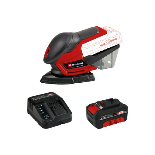 Picture of EINHELL 18V Power X-Change multi sander - TE-OS 18/150 Li - Solo - Starter Kit Power 4.0Ah