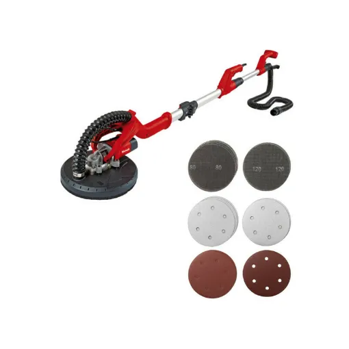 Picture of Pack EINHELL TC-DW 225 giraffe sander - Set of 15 abrasives