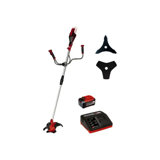 Picture of Pack EINHELL 18V PowerX-Change - Brushcutter AGILLO 18/200 - 2 blades - Starter Kit Power 5.2Ah