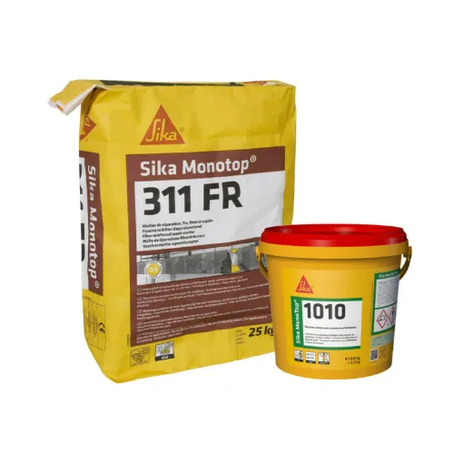 Picture of SIKA Mortar and Repair Pack - SikaMonoTop 1010 3,2kg - SikaMonotop 311FR 25kg