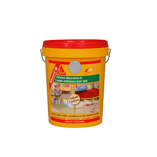 Picture of SIKA Sikasol W single-component floor paint - Concrete gray - 5L