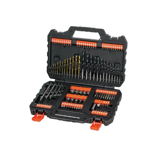 Picture of BLACK and DECKER Drill Set - 109 pcs - A7200-XJ