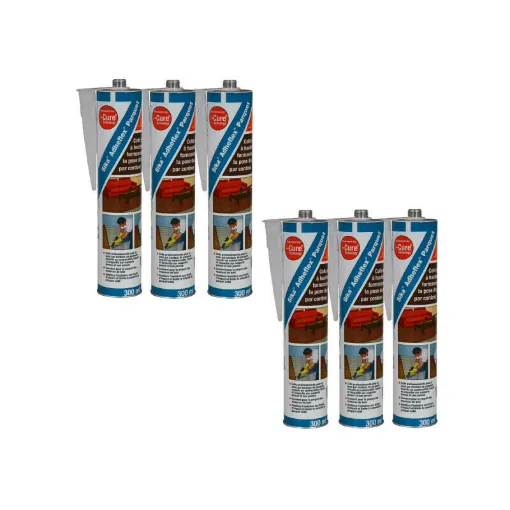 Picture of Set of 6 SIKA Adheflex Parquet flexible adhesives - 300 ml