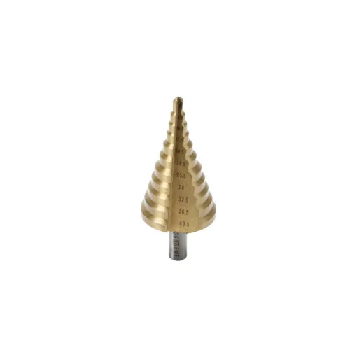 Picture of BGS TECHNIC Step Drill - Titanium Nitride - 6 to 40,5 mm - 1615