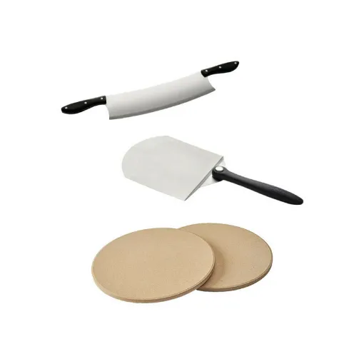 Picture of NAPOLEON pizza pack - Round stone - Shovel - Knife