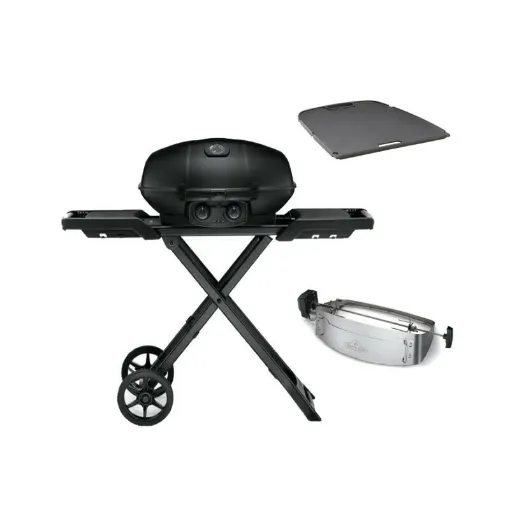 Picture of Pack NAPOLEON Phantom TravelQ PRO285X Gas Barbecue - Plancha - Rotisserie