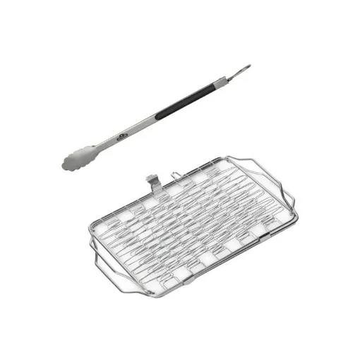 Picture of Pack NAPOLEON Vegetable and fish cooking basket - Self-locking tongs