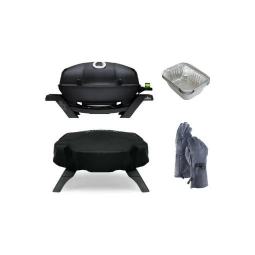 Picture of Pack NAPOLEON Electric Barbecue TravelQ PRO285E - Cover - Gloves - Grease trays