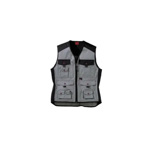 Picture of LAFONT Work Attitude Work Vest - Gray-Black - Size 4