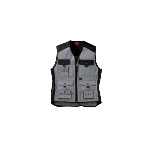 Picture of LAFONT Work Attitude Work Vest - Gray-Black - Size 5