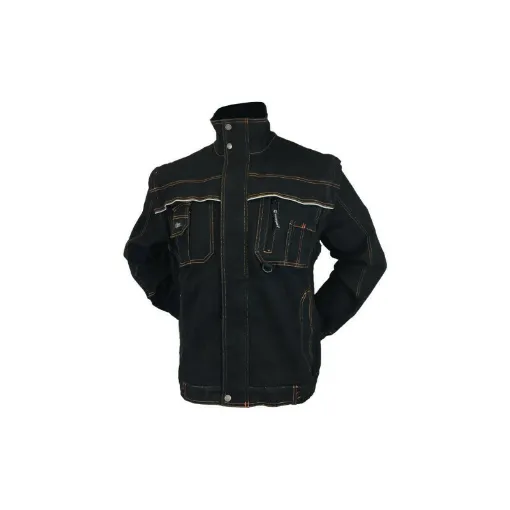 Picture of COVERGUARD bound jeans jacket - black - Size L