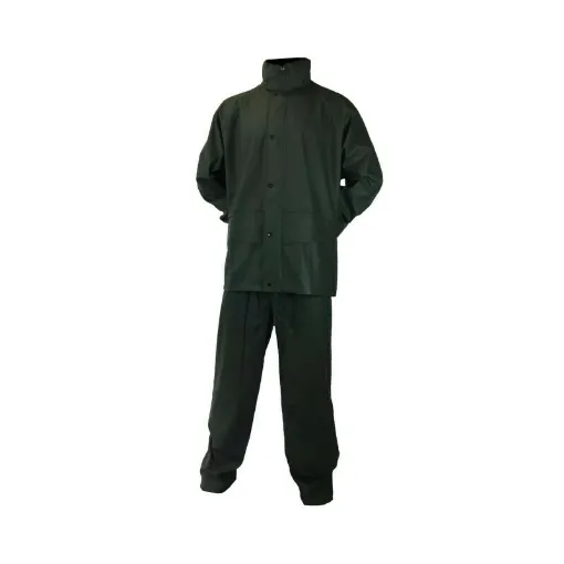 Picture of IDEM PRODUCTION rain set diflex - green - Size XXL