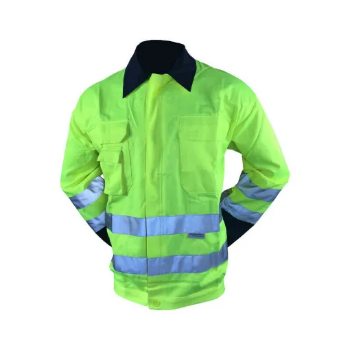 Picture of COVERGUARD Patrol High Visibility Work Jacket - Fluorescent Yellow - Size S