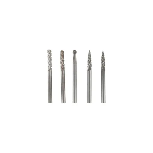 Picture of BGS TECHNIC Extra Short Burr Set - HSS - 5 pcs - 9596