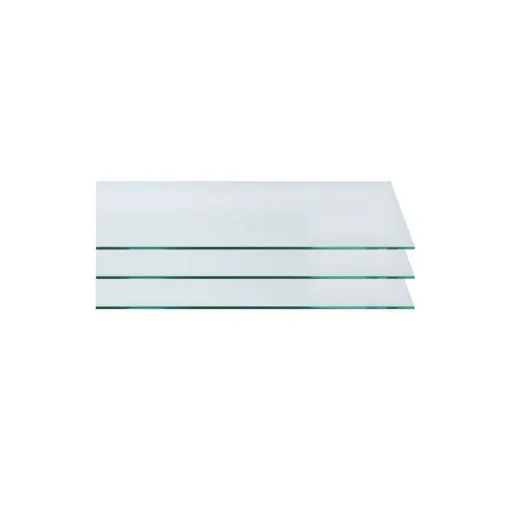 Picture of Set of 3 glass panes for skylight - Frosted - 32.8 x 120 cm