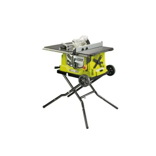 Picture of NEW PRODUCT - DAMAGED PACKAGING - RYOBI 1800W electric table saw - 254mm - with wheels, extension and retractable legs