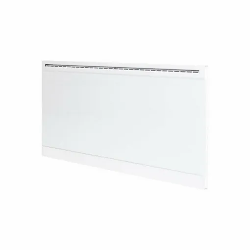 Picture of ADAX Connected Electric Radiator in Tempered Glass - White - 800 W - 750x330x91mm - IVER H 08 KWTW