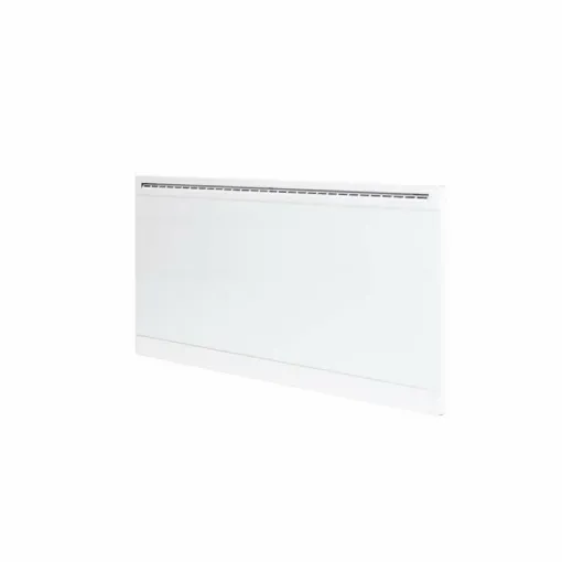 Picture of ADAX Connected Electric Radiator in Tempered Glass - White - 1000 W - 809x330x91mm - IVER H 10 KWTW