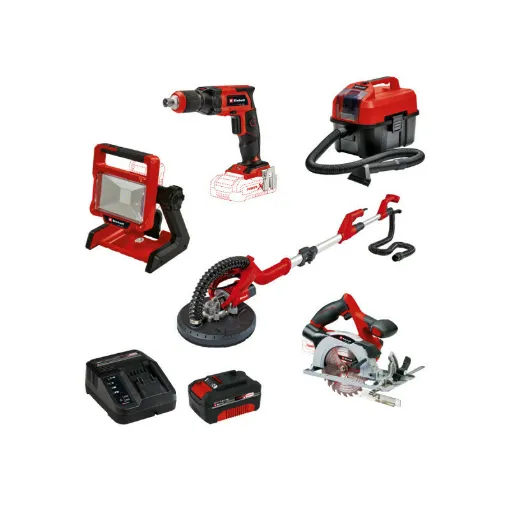 Picture of Pack EINHELL 18V Power X-Change - 5 tools - Starter Kit Power 4.0Ah