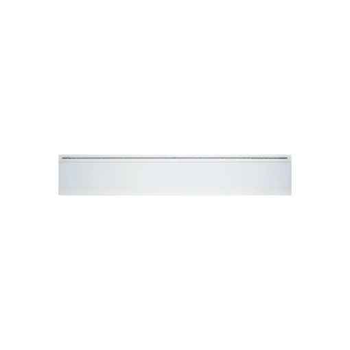 Picture of Electric radiator ADAX connected in tempered glass - White - 800 W - 1183x210x91mm - IVER L 08 KWT