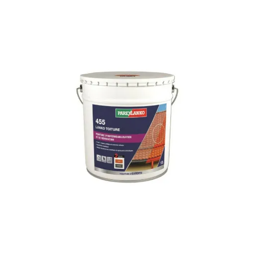 Picture of Waterproofing & renovation paint 455 LANKO TOITURE - 3 in 1 - slate - 100m� - 10 L