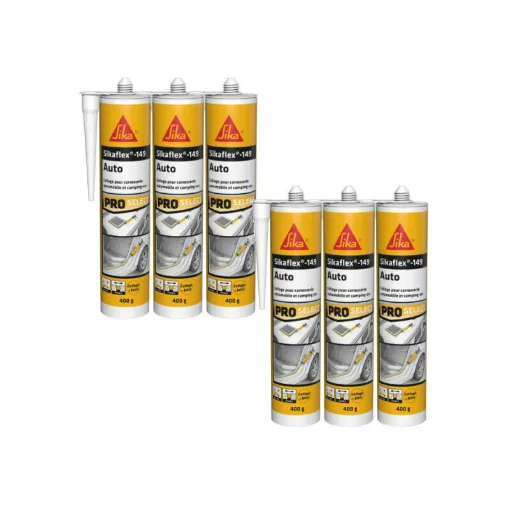 Picture of Set of 6 SIKA Sikaflex 149 Auto Adhesives - White - 300 ml