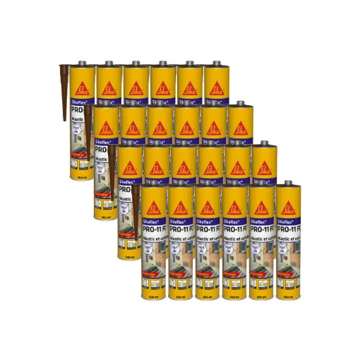 Picture of Batch of 24 SIKA Sikaflex PRO 11 FC Purform - Brown - 300ml