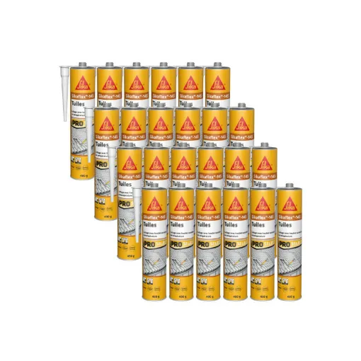 Picture of Set of 24 SIKA flexible tile adhesives Sikaflex 145 - 490g