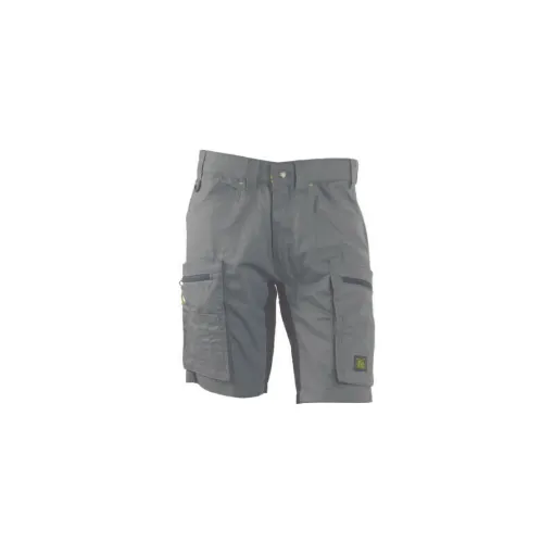 Picture of RICA LEWIS Bermuda shorts - Men - Size 48 - Multi pockets - Grey - MOBISHO