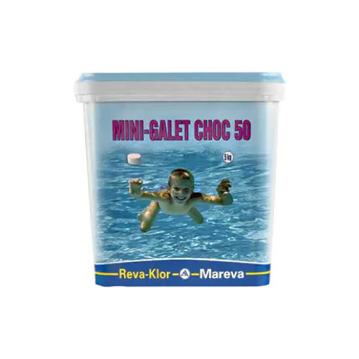 Picture of MAREVA Mini Chlorine Pebbles Pool Shock Treatment - 5 kg - 125 g - 1002091