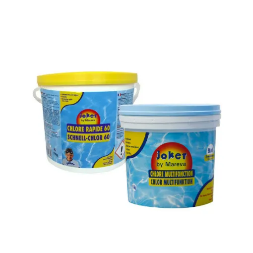 Picture of Joker MAREVA chlorine cleaning pack for swimming pools - multifunctional chlorine - fast chlorine