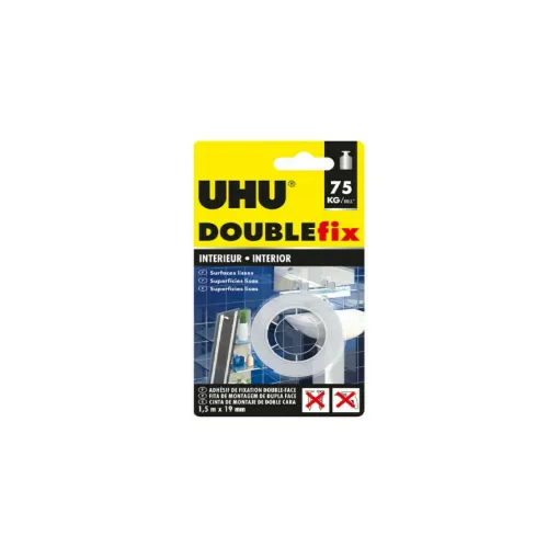 Picture of UHU Doublefix Tape Interior - 1.5m x 19mm - 44855